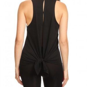 Lifestyle Black Rayon Top